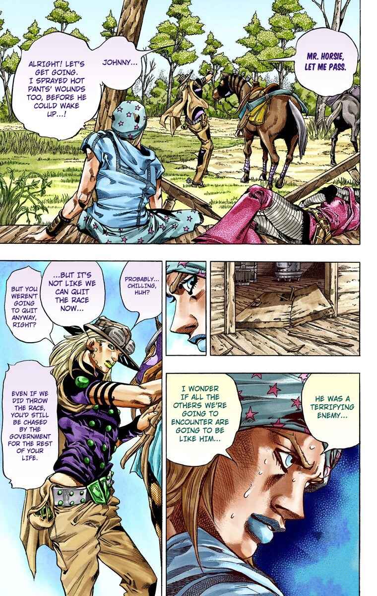 Page 7 Chapter 36 JoJos Bizarre Adventure, Part 7: Steel Ball Run (Official Colored)