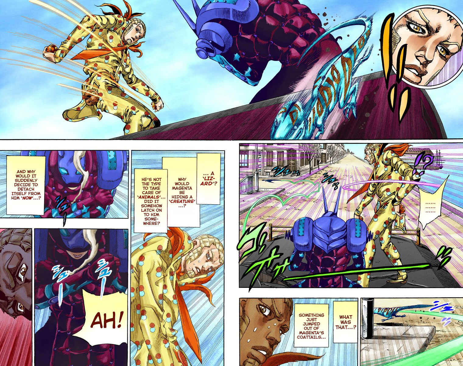Page 35 Chapter 62 JoJos Bizarre Adventure, Part 7: Steel Ball Run (Official Colored)
