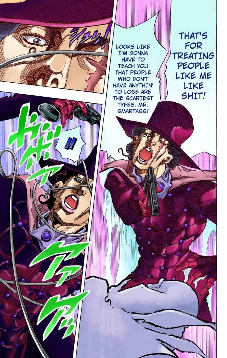 Page 44 Chapter 62 JoJos Bizarre Adventure, Part 7: Steel Ball Run (Official Colored)
