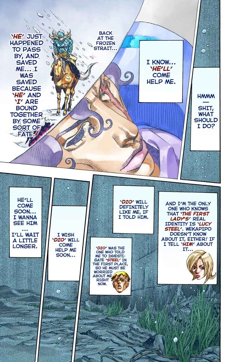 Page 50 Chapter 62 JoJos Bizarre Adventure, Part 7: Steel Ball Run (Official Colored)