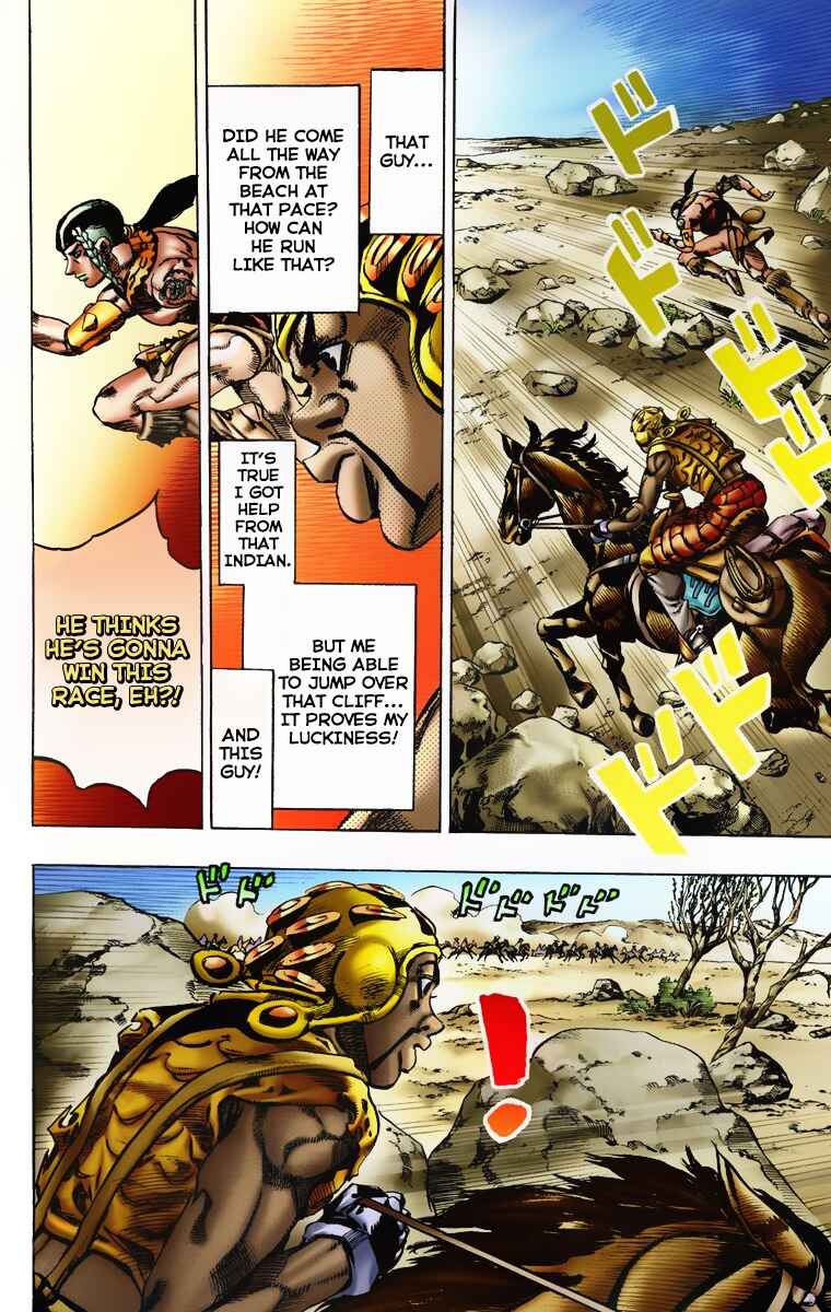 Page 13 Chapter 7 JoJos Bizarre Adventure, Part 7: Steel Ball Run (Official Colored)
