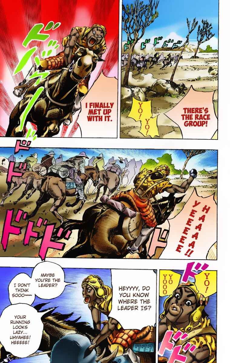 Page 14 Chapter 7 JoJos Bizarre Adventure, Part 7: Steel Ball Run (Official Colored)