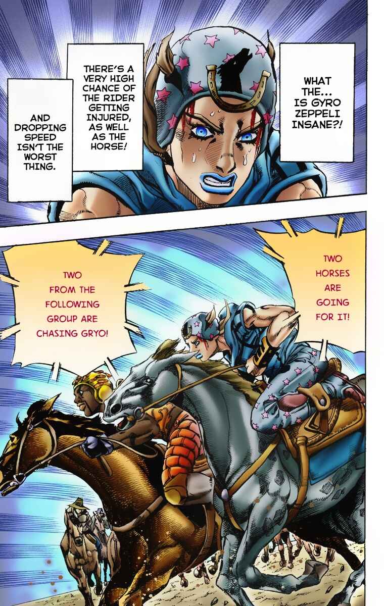 Page 21 Chapter 7 JoJos Bizarre Adventure, Part 7: Steel Ball Run (Official Colored)