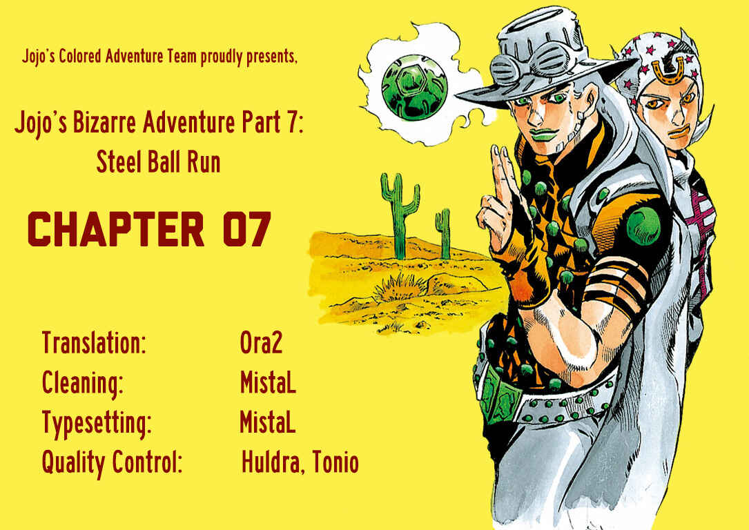 Page 25 Chapter 7 JoJos Bizarre Adventure, Part 7: Steel Ball Run (Official Colored)