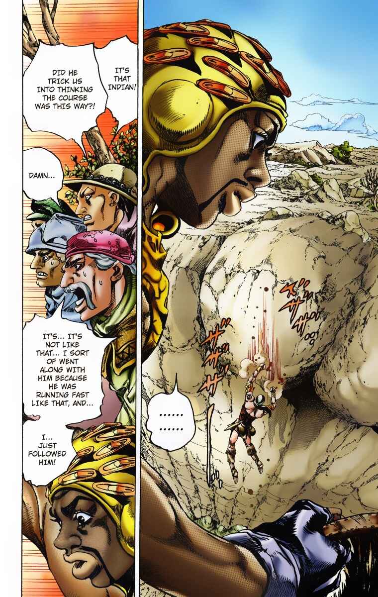 Page 8 Chapter 7 JoJos Bizarre Adventure, Part 7: Steel Ball Run (Official Colored)