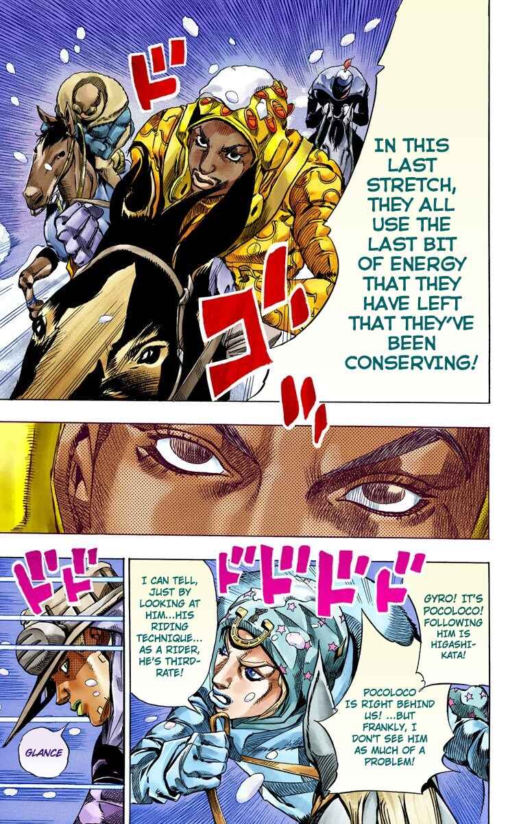 Page 11 Chapter 55 JoJos Bizarre Adventure, Part 7: Steel Ball Run (Official Colored)