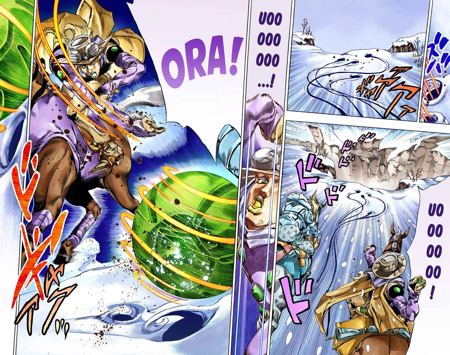 Page 19 Chapter 55 JoJos Bizarre Adventure, Part 7: Steel Ball Run (Official Colored)