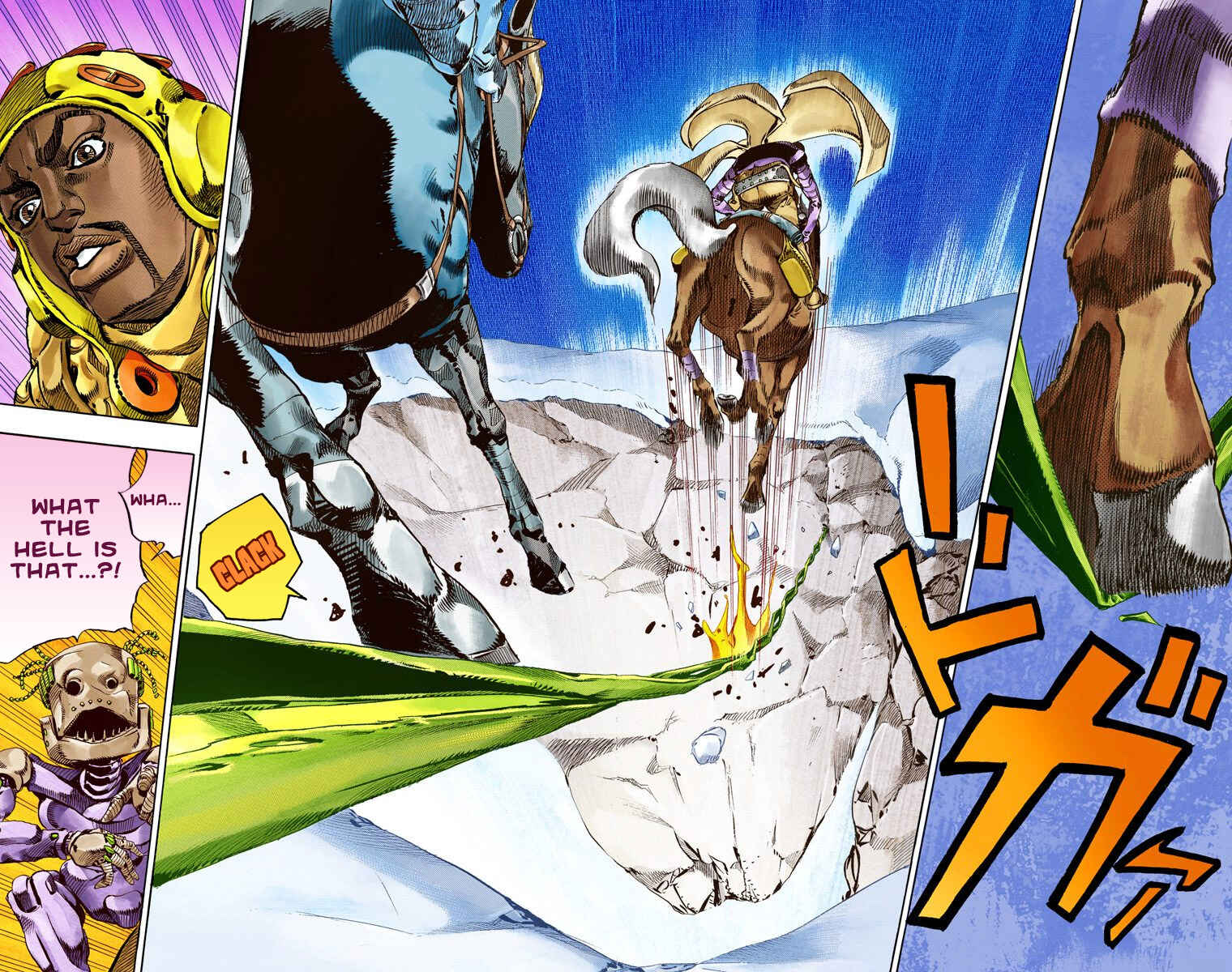 Page 22 Chapter 55 JoJos Bizarre Adventure, Part 7: Steel Ball Run (Official Colored)