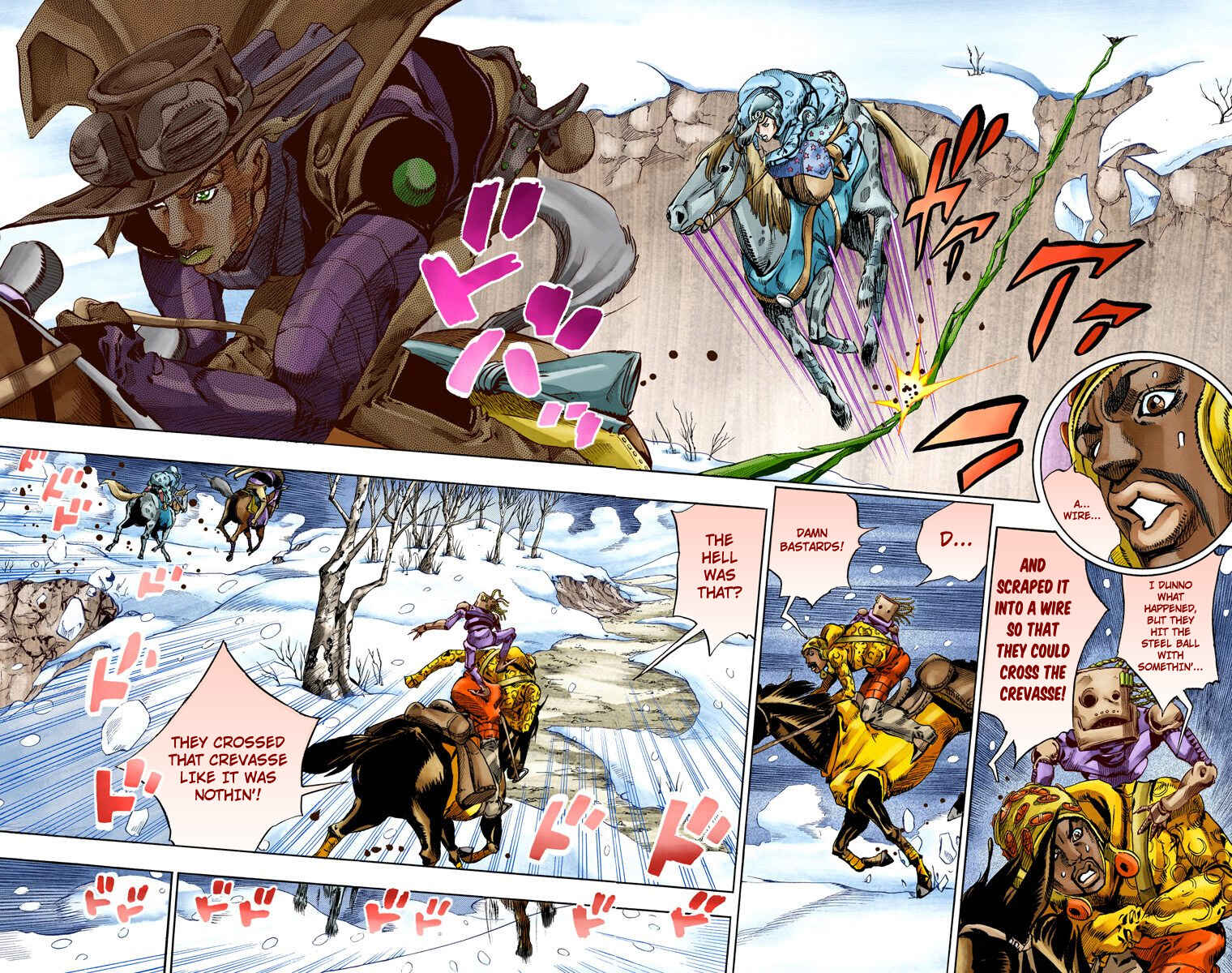 Page 23 Chapter 55 JoJos Bizarre Adventure, Part 7: Steel Ball Run (Official Colored)