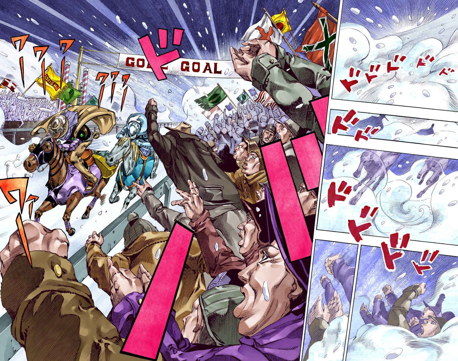 Page 24 Chapter 55 JoJos Bizarre Adventure, Part 7: Steel Ball Run (Official Colored)