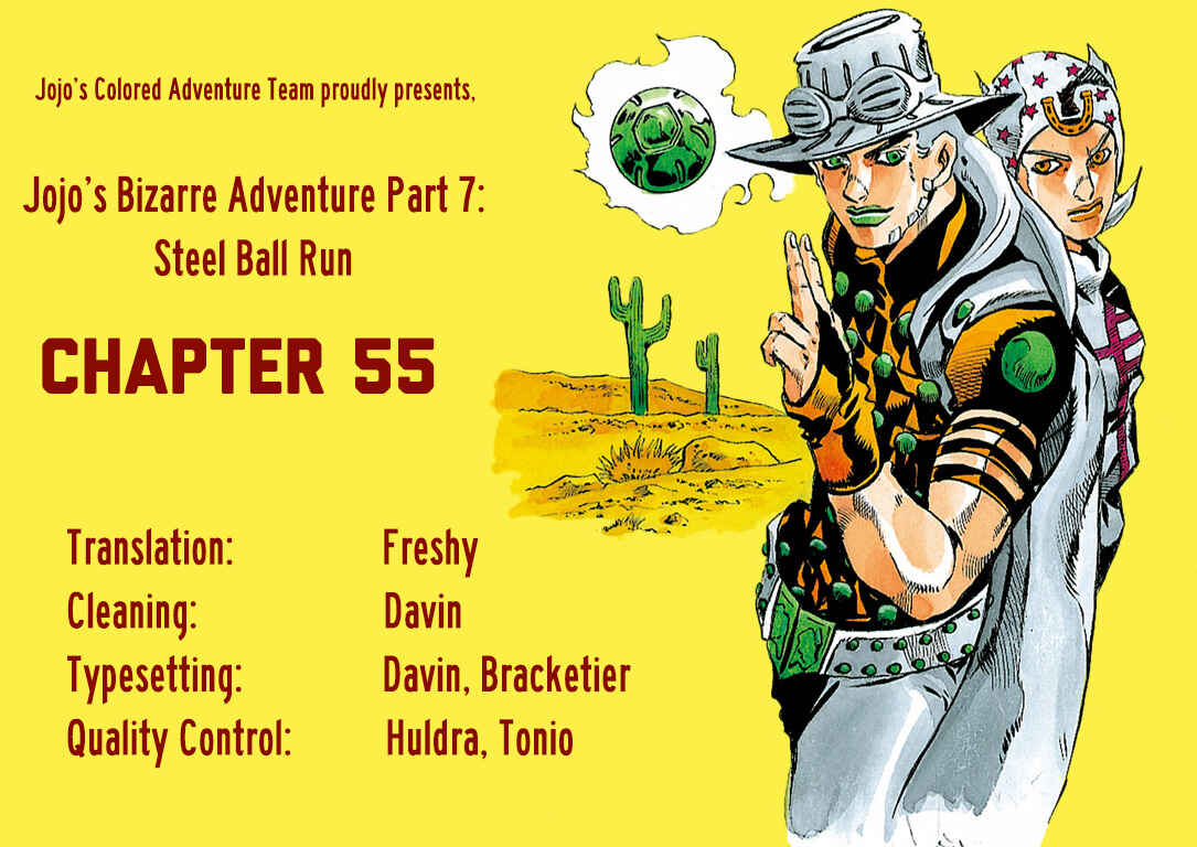 Page 30 Chapter 55 JoJos Bizarre Adventure, Part 7: Steel Ball Run (Official Colored)