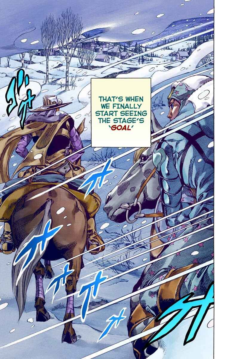 Page 9 Chapter 55 JoJos Bizarre Adventure, Part 7: Steel Ball Run (Official Colored)