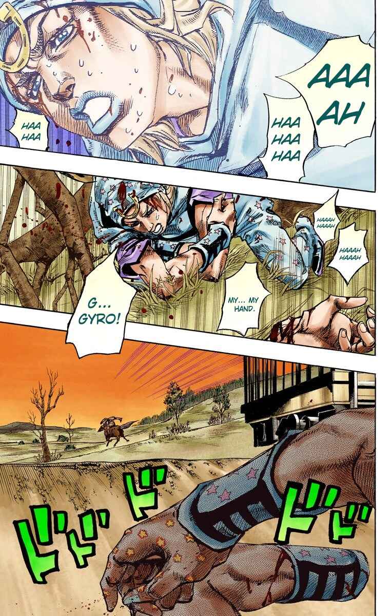Page 32 Chapter 81 JoJos Bizarre Adventure, Part 7: Steel Ball Run (Official Colored)