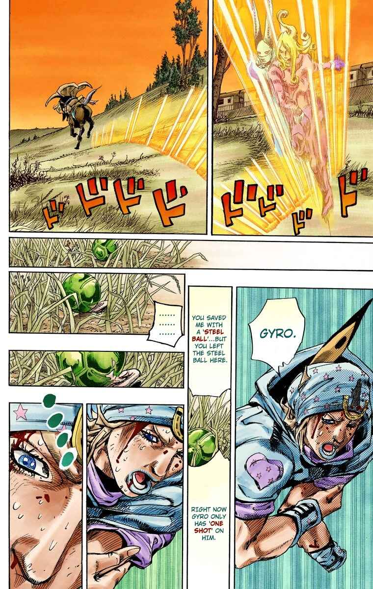 Page 33 Chapter 81 JoJos Bizarre Adventure, Part 7: Steel Ball Run (Official Colored)