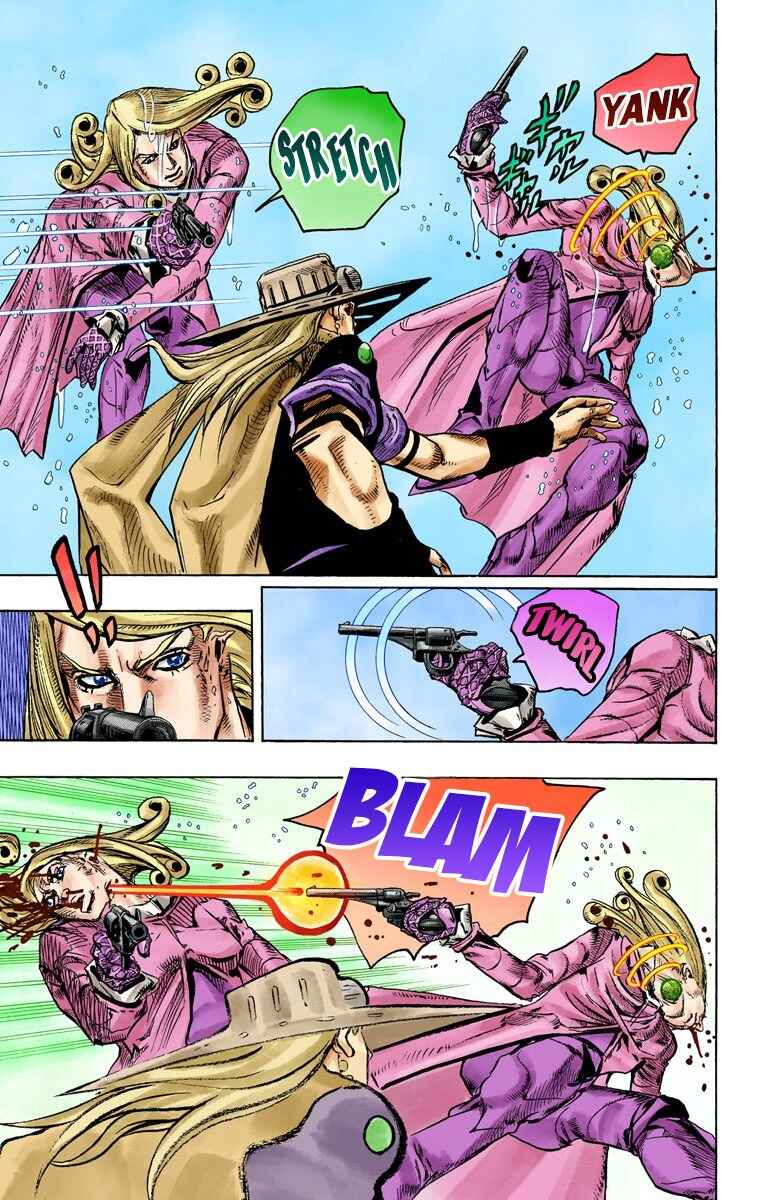 Page 23 Chapter 83 JoJos Bizarre Adventure, Part 7: Steel Ball Run (Official Colored)