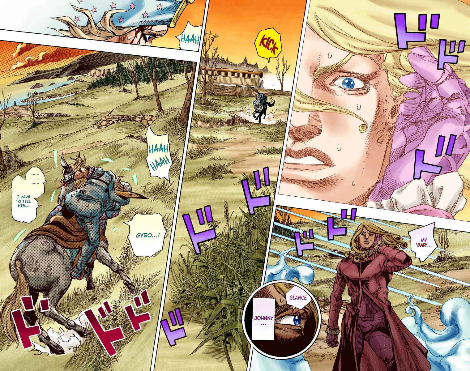 Page 3 Chapter 83 JoJos Bizarre Adventure, Part 7: Steel Ball Run (Official Colored)