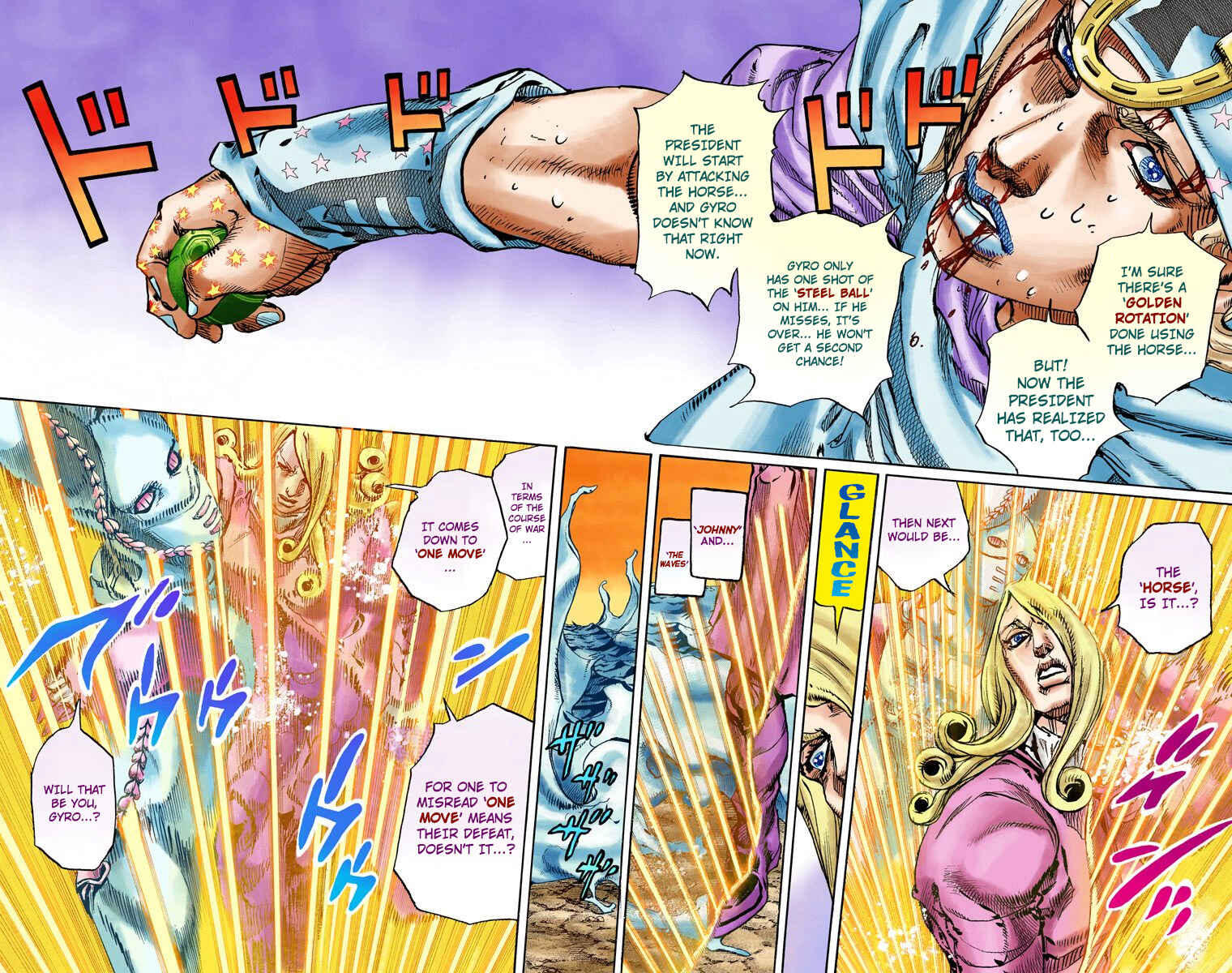 Page 4 Chapter 83 JoJos Bizarre Adventure, Part 7: Steel Ball Run (Official Colored)