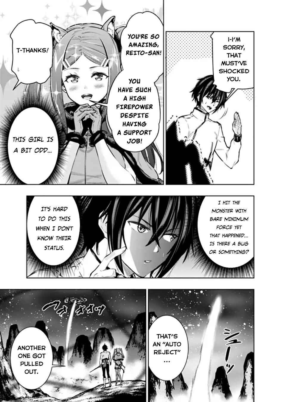 Page 8 Chapter 8 Logout Shita no wa VRMMO Janaku Honmono no Isekai deshita ~Genjitsu ni Modotte no Status ga Kowareteiru Ken~