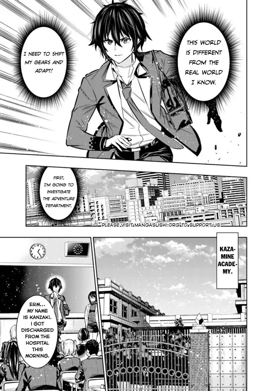 Page 16 Chapter 3 Logout Shita no wa VRMMO Janaku Honmono no Isekai deshita ~Genjitsu ni Modotte no Status ga Kowareteiru Ken~