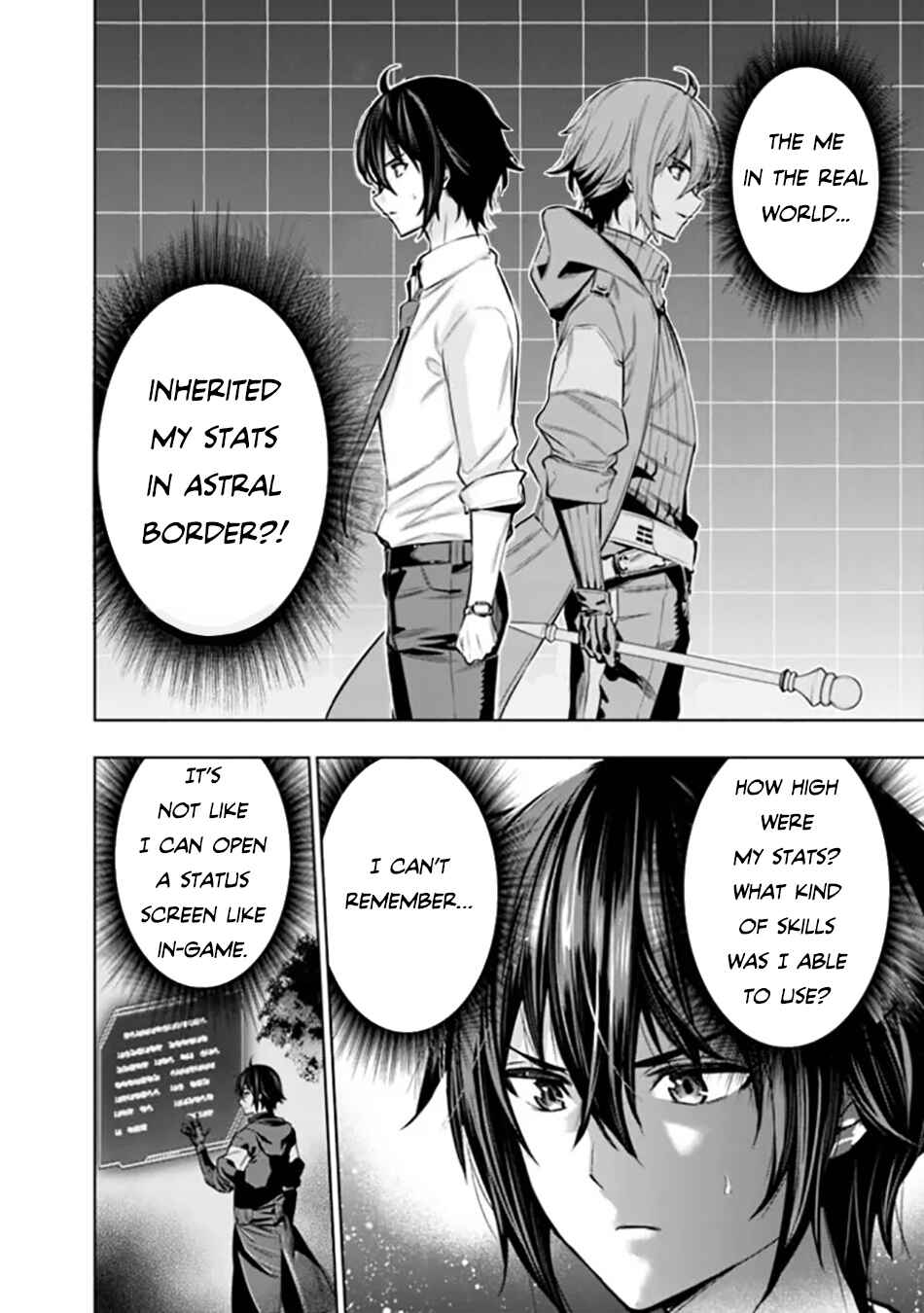 Page 9 Chapter 3 Logout Shita no wa VRMMO Janaku Honmono no Isekai deshita ~Genjitsu ni Modotte no Status ga Kowareteiru Ken~