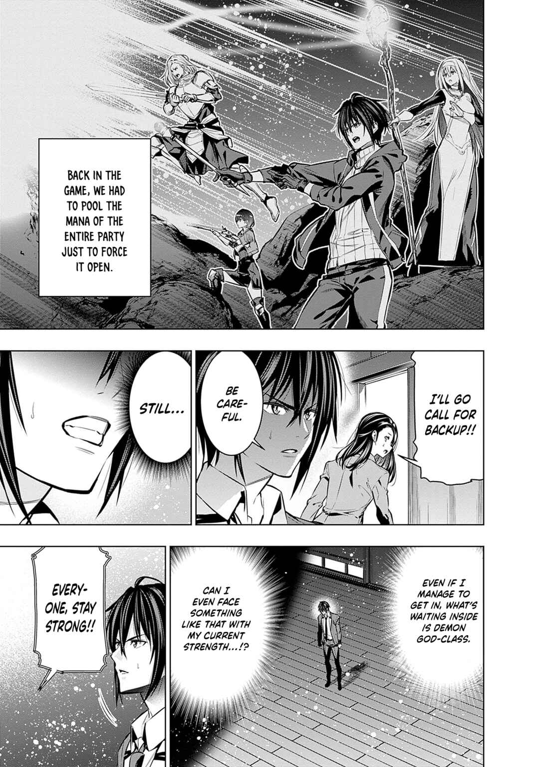 Page 14 Chapter 20 Logout Shita no wa VRMMO Janaku Honmono no Isekai deshita ~Genjitsu ni Modotte no Status ga Kowareteiru Ken~