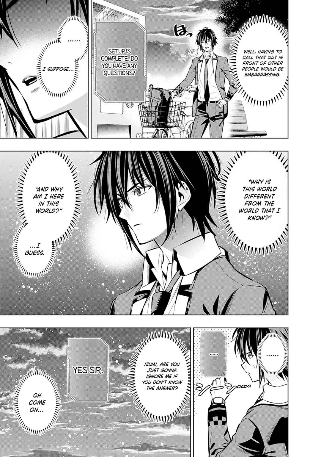 Page 8 Chapter 17 Logout Shita no wa VRMMO Janaku Honmono no Isekai deshita ~Genjitsu ni Modotte no Status ga Kowareteiru Ken~