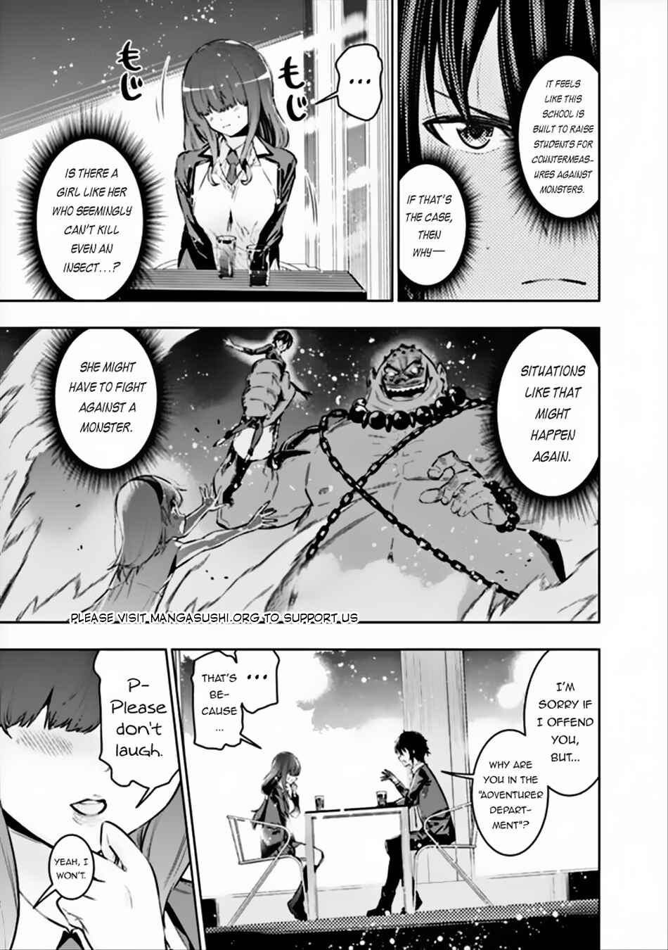 Page 6 Chapter 4 Logout Shita no wa VRMMO Janaku Honmono no Isekai deshita ~Genjitsu ni Modotte no Status ga Kowareteiru Ken~