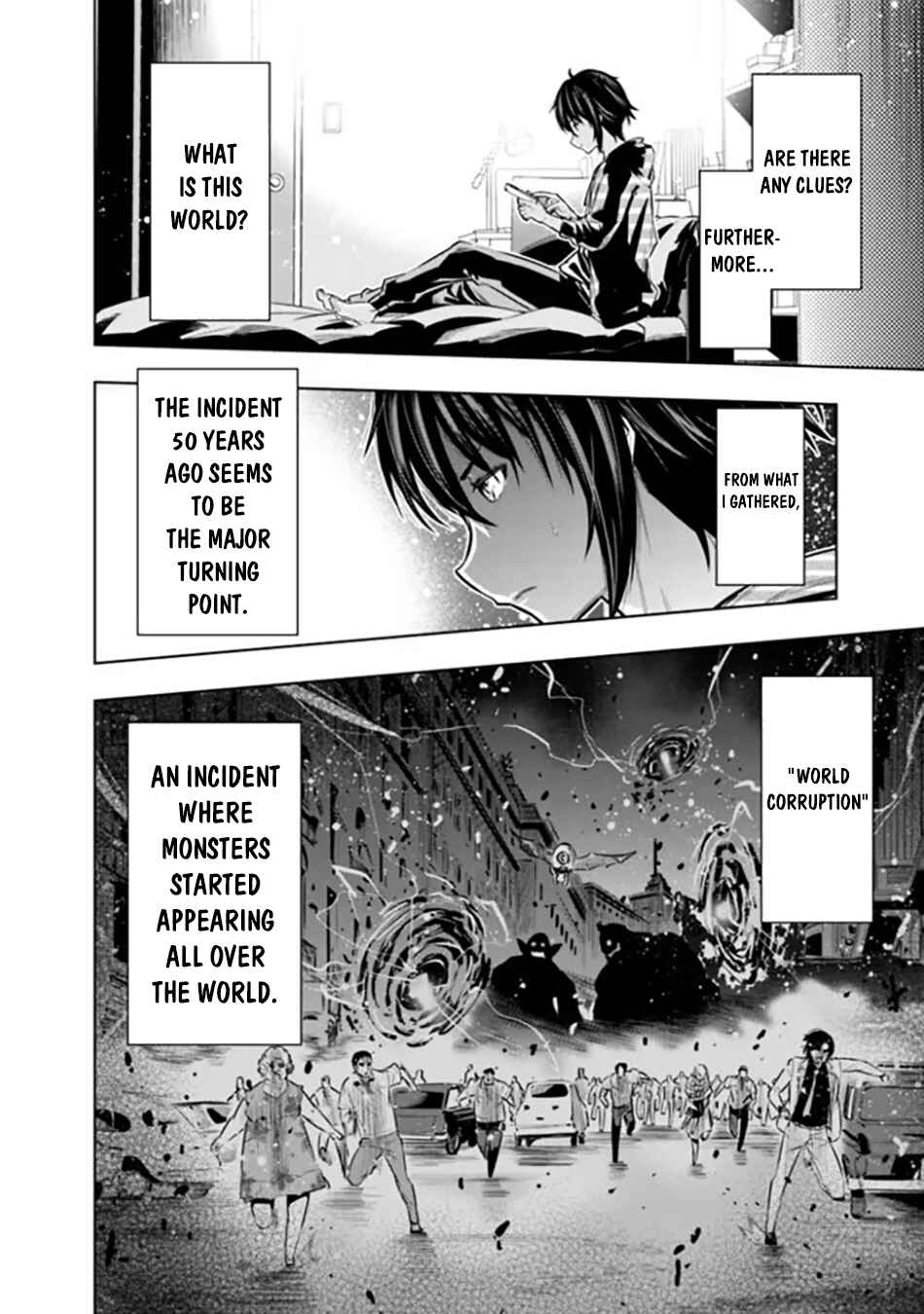 Page 15 Chapter 5 Logout Shita no wa VRMMO Janaku Honmono no Isekai deshita ~Genjitsu ni Modotte no Status ga Kowareteiru Ken~