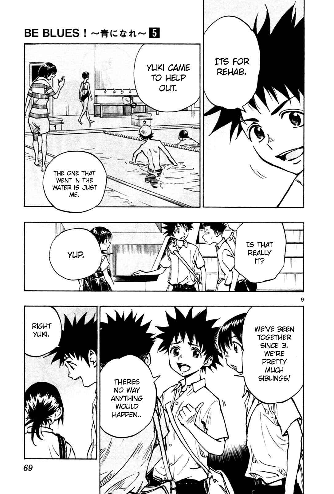 Page 9 Chapter 41 BE BLUES ~Ao ni Nare~