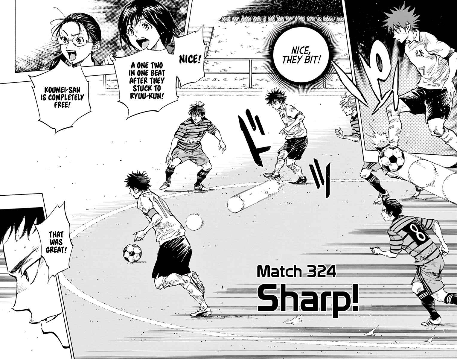 Page 3 Chapter 324 BE BLUES ~Ao ni Nare~