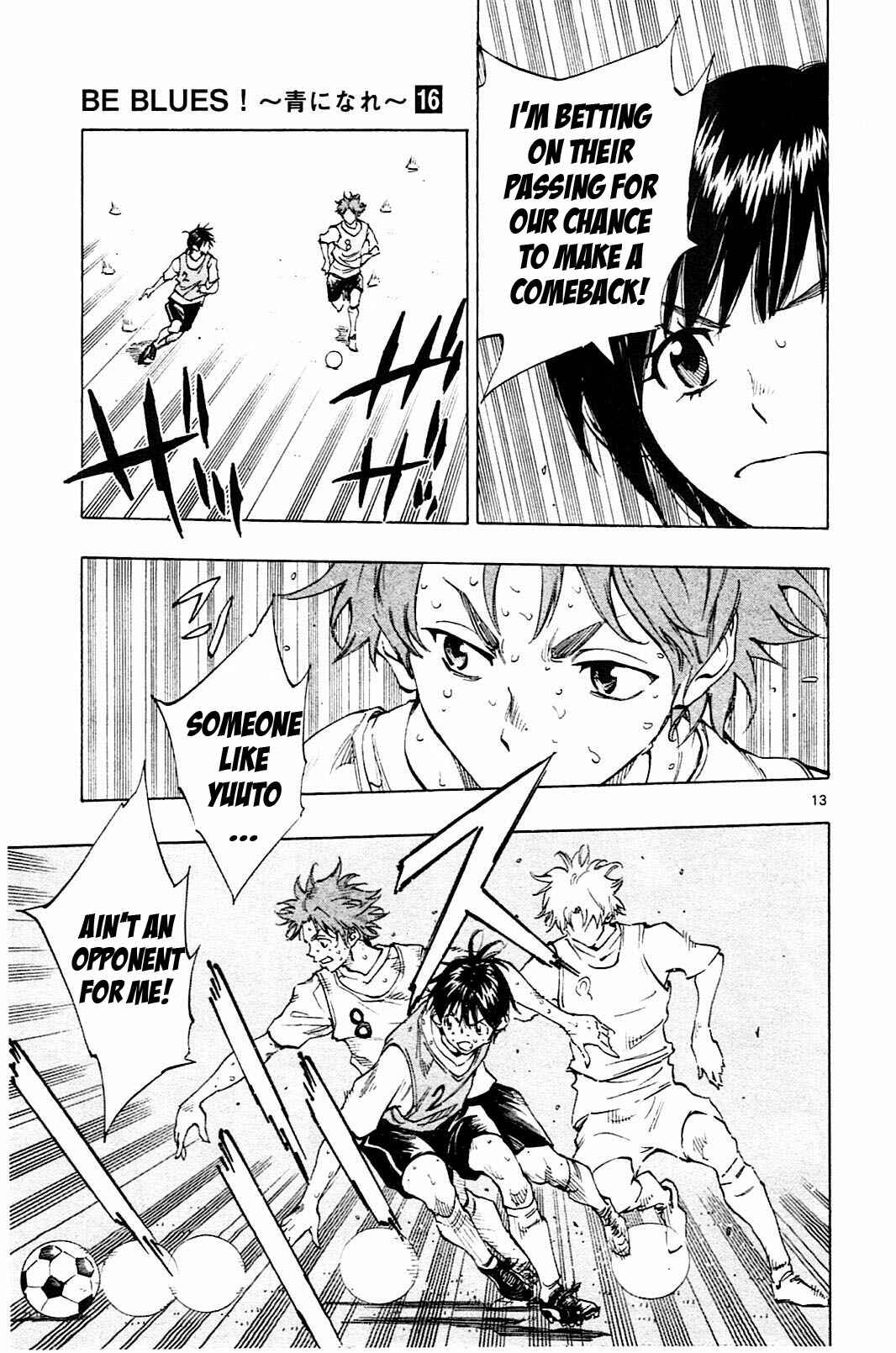 Page 13 Chapter 153 BE BLUES ~Ao ni Nare~