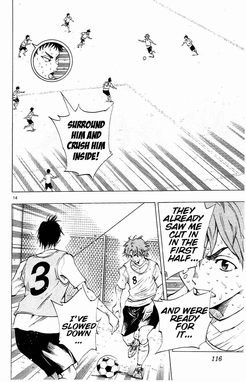 Page 14 Chapter 153 BE BLUES ~Ao ni Nare~