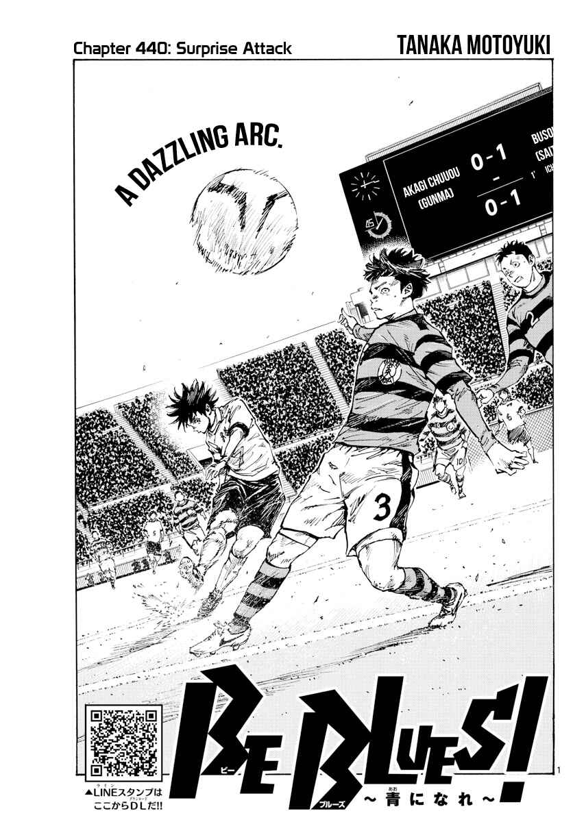 Page 2 Chapter 440 BE BLUES ~Ao ni Nare~