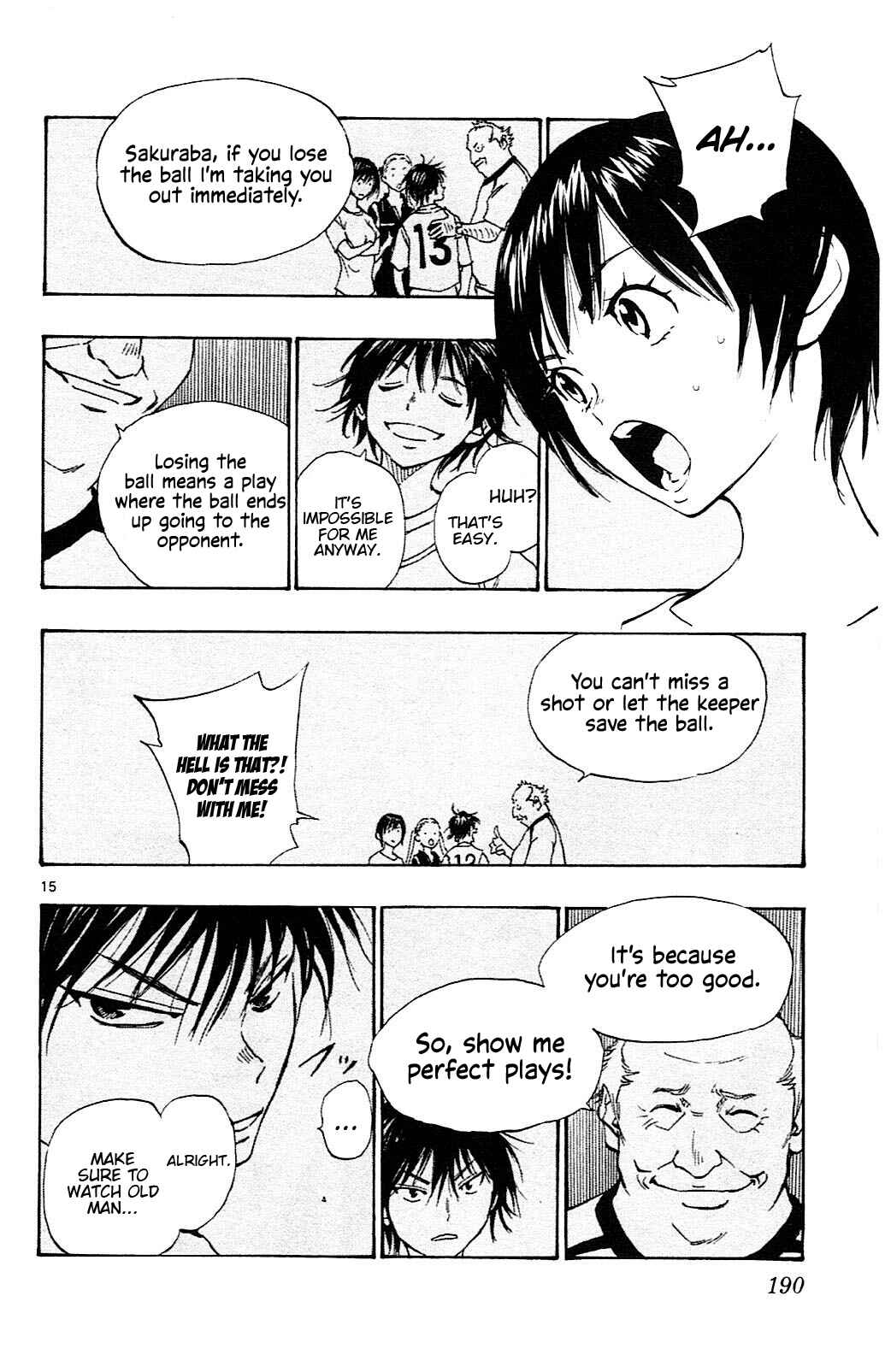 Page 15 Chapter 157 BE BLUES ~Ao ni Nare~
