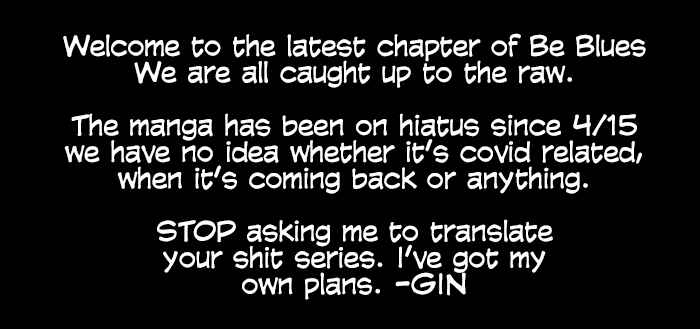 Page 1 Chapter 415 BE BLUES ~Ao ni Nare~