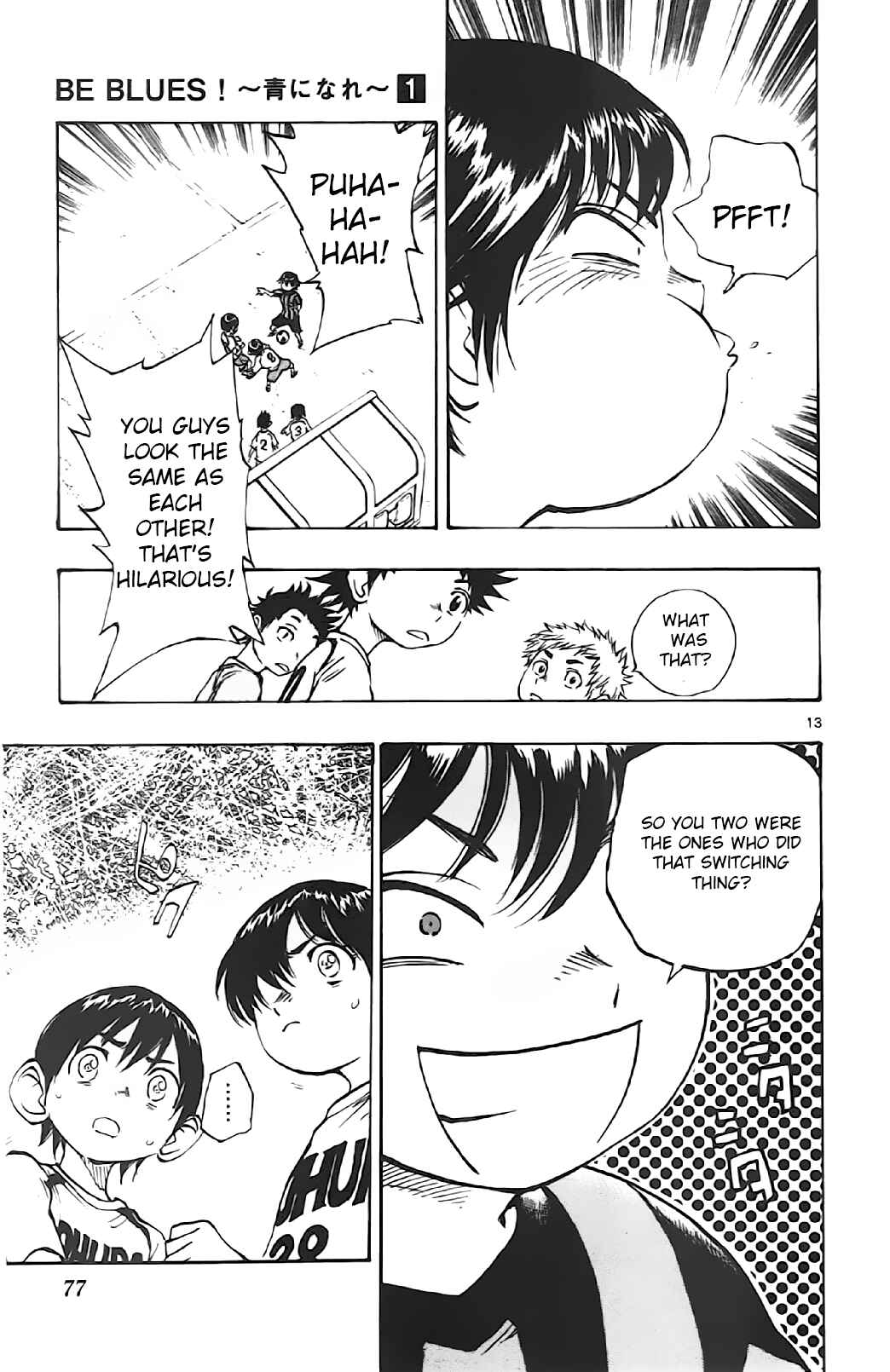 Page 13 Chapter 2 BE BLUES ~Ao ni Nare~