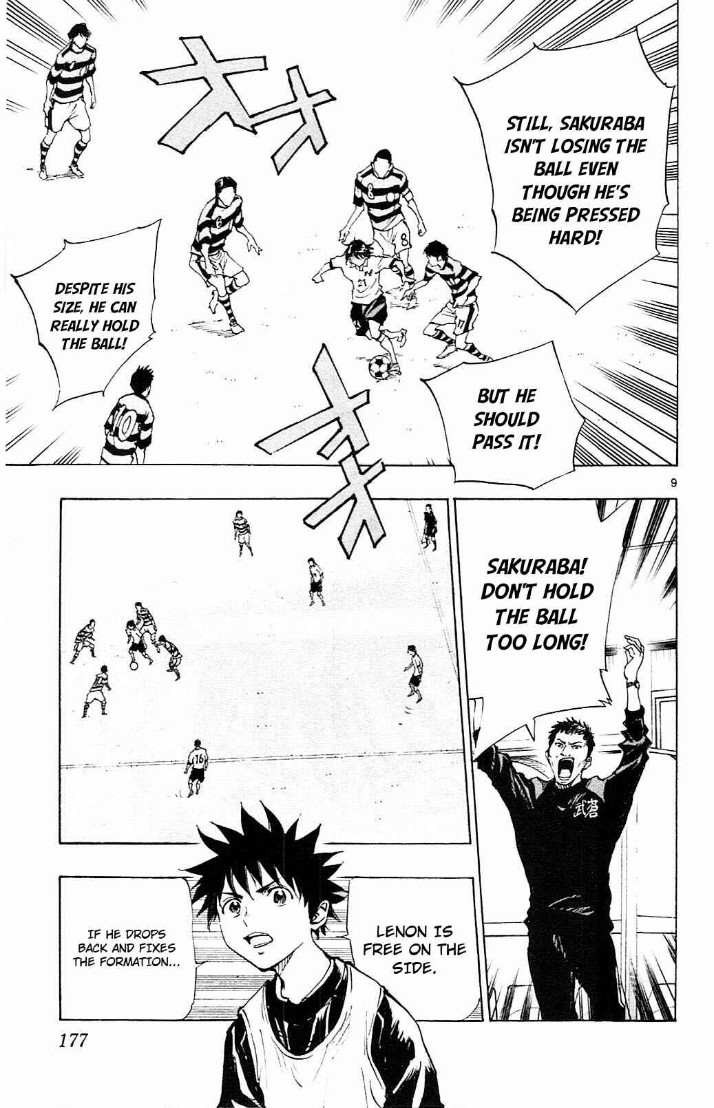 Page 9 Chapter 97 BE BLUES ~Ao ni Nare~
