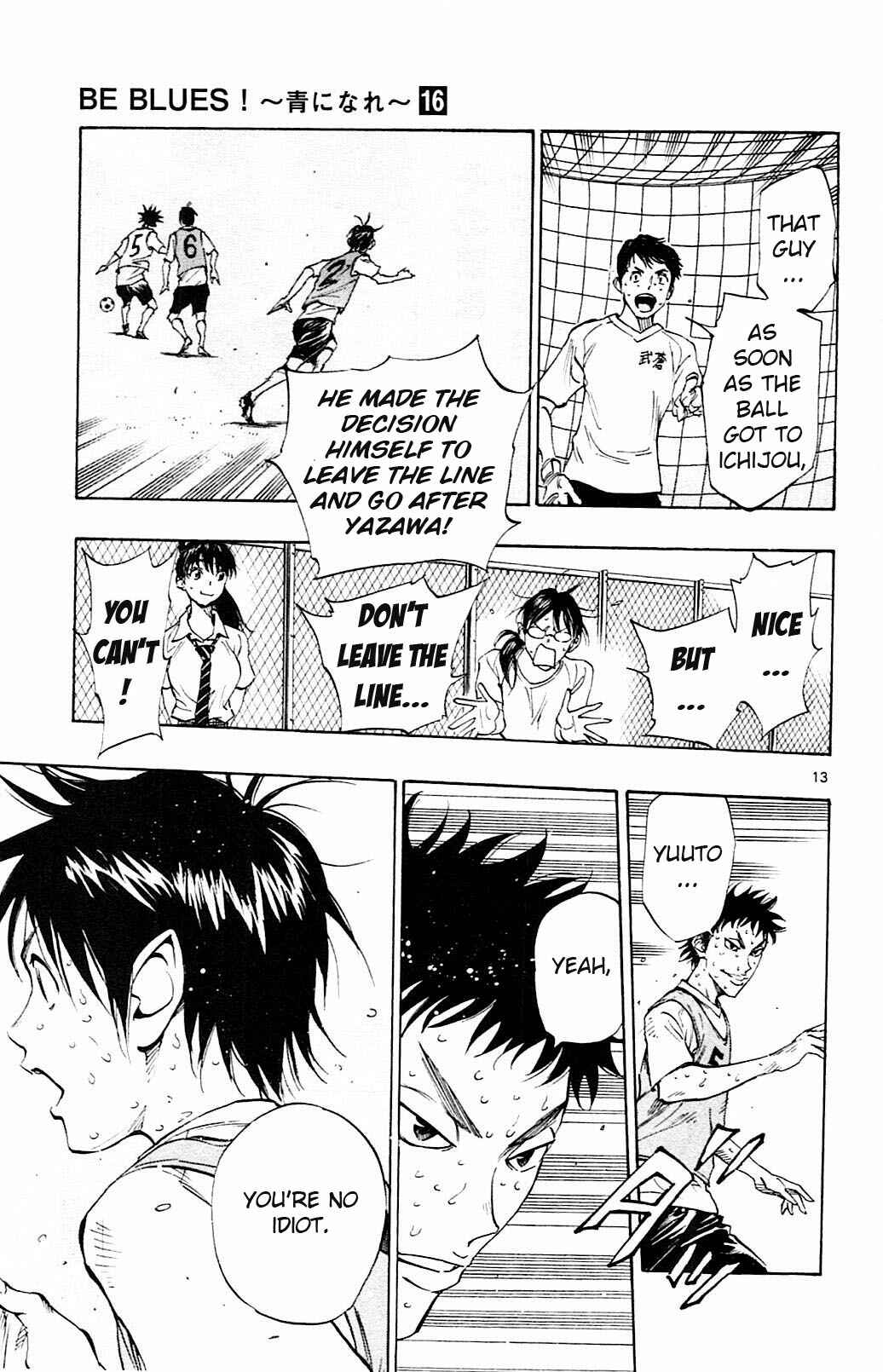 Page 12 Chapter 154 BE BLUES ~Ao ni Nare~