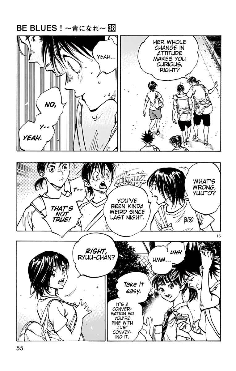 Page 16 Chapter 372 BE BLUES ~Ao ni Nare~