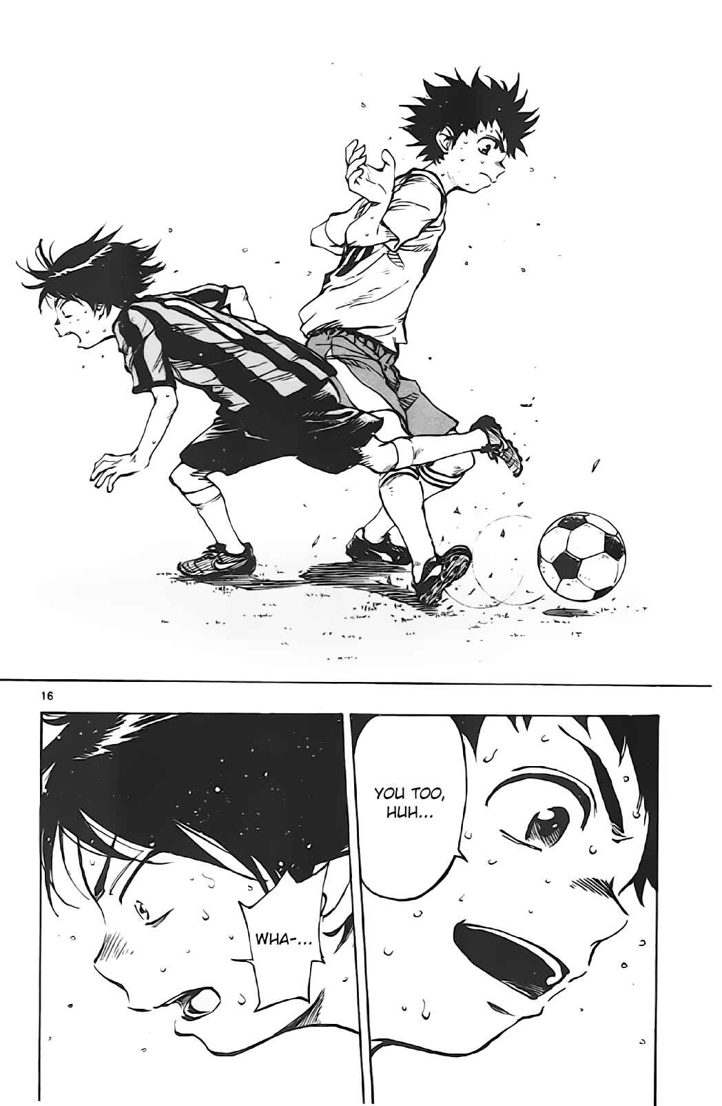 Page 16 Chapter 4 BE BLUES ~Ao ni Nare~