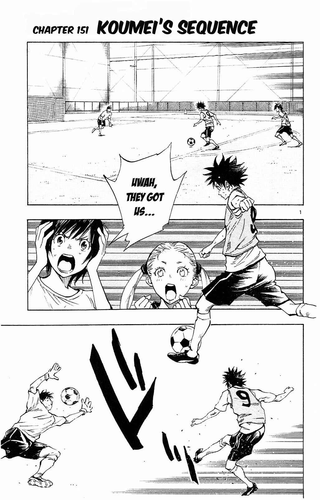 Page 1 Chapter 151 BE BLUES ~Ao ni Nare~