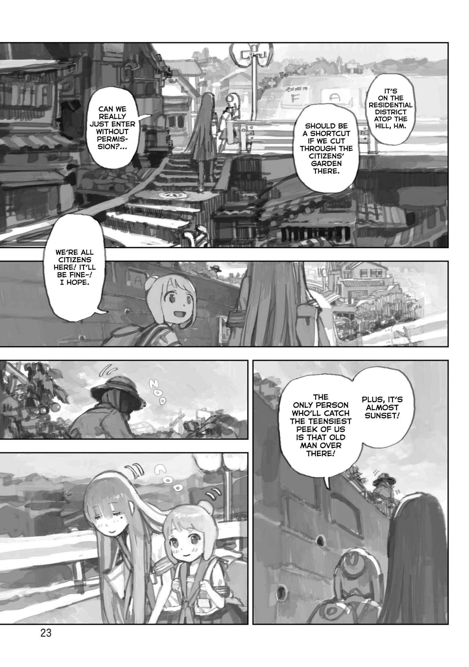 Page 3 Chapter 2 Nightfall Travelers: Leave Only Footprints