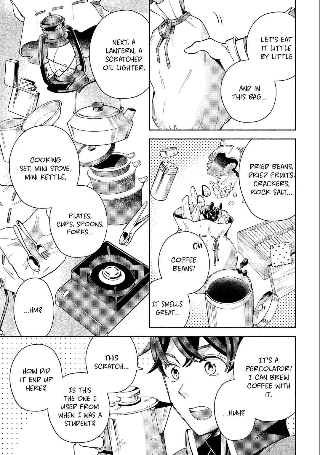 Page 14 Chapter 1 Mofumofu to Mukumuku to Isekai Hyouryuu Seikatsu ~Oishiu Gohan, Kami-sama, Kazoku-tsuki~