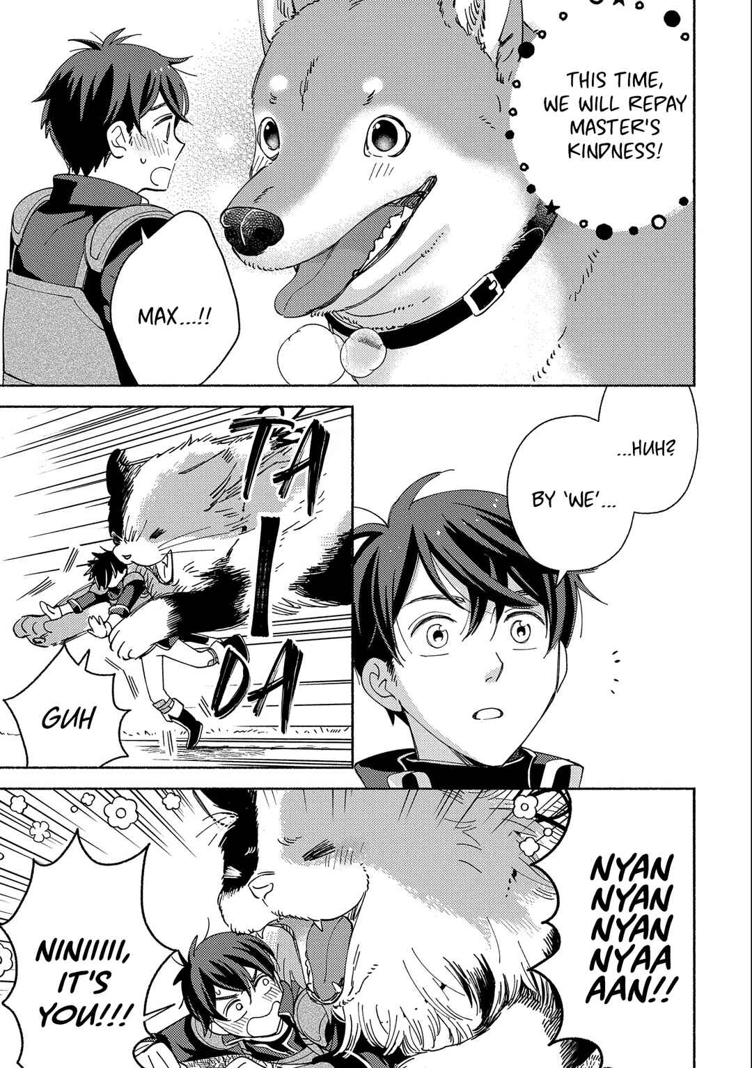 Page 22 Chapter 1 Mofumofu to Mukumuku to Isekai Hyouryuu Seikatsu ~Oishiu Gohan, Kami-sama, Kazoku-tsuki~