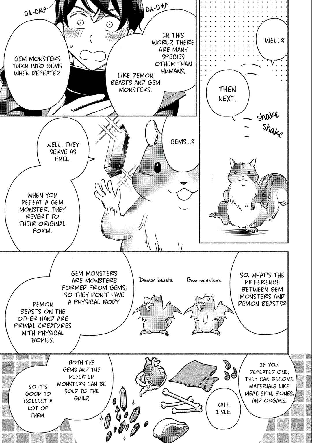 Page 34 Chapter 1 Mofumofu to Mukumuku to Isekai Hyouryuu Seikatsu ~Oishiu Gohan, Kami-sama, Kazoku-tsuki~