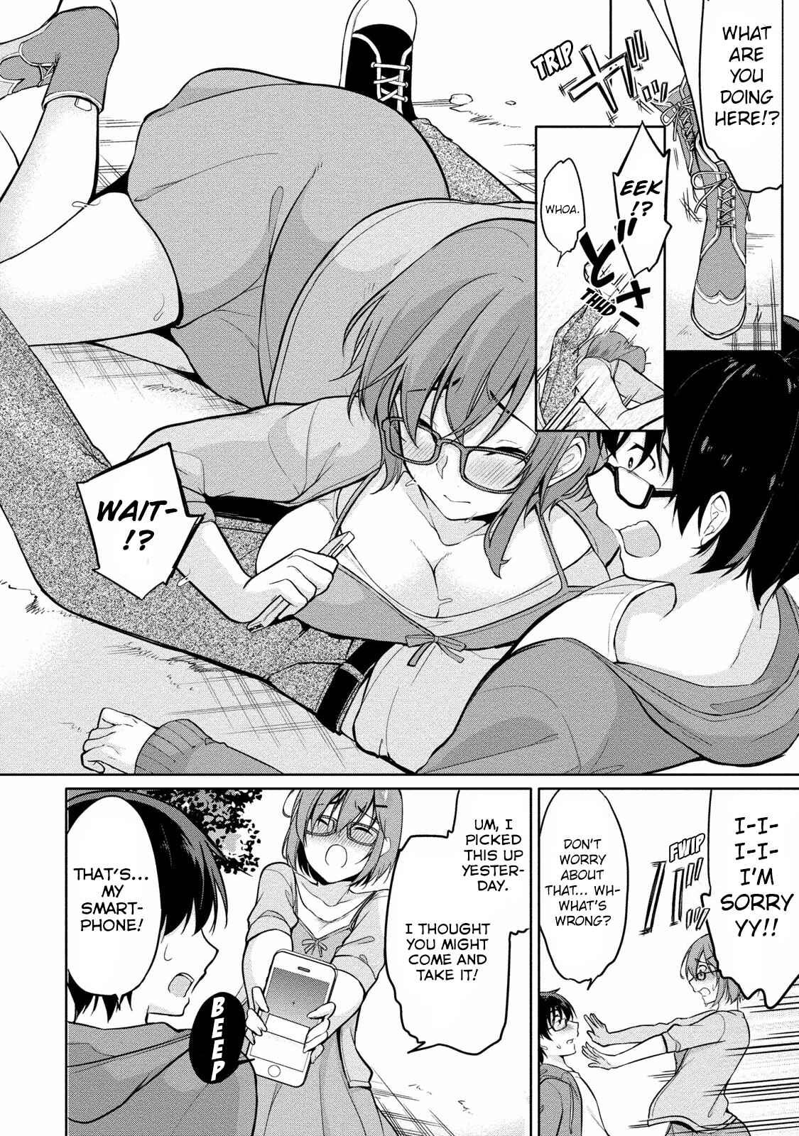 Page 5 Chapter 4 Satou-kun wa Nozoteiru.: Kami-sama App de Onna no Ko no Kokoro o Nozoitara do XX datta