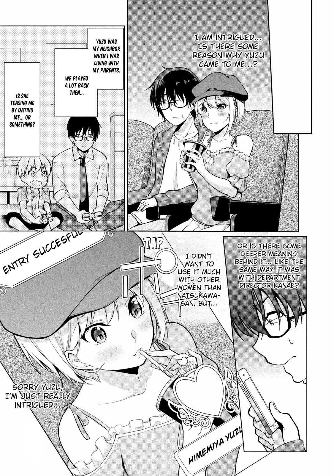 Page 6 Chapter 3 Satou-kun wa Nozoteiru.: Kami-sama App de Onna no Ko no Kokoro o Nozoitara do XX datta