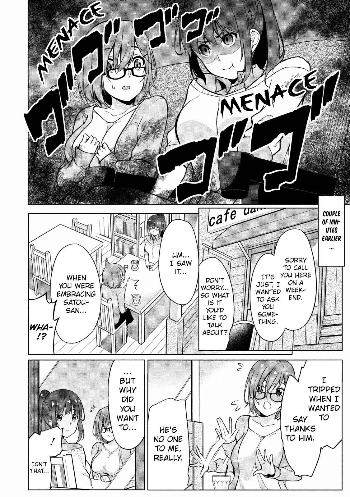Page 9 Chapter 3 Satou-kun wa Nozoteiru.: Kami-sama App de Onna no Ko no Kokoro o Nozoitara do XX datta