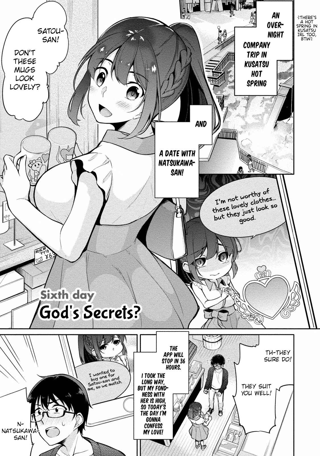 Page 2 Chapter 6 Satou-kun wa Nozoteiru.: Kami-sama App de Onna no Ko no Kokoro o Nozoitara do XX datta