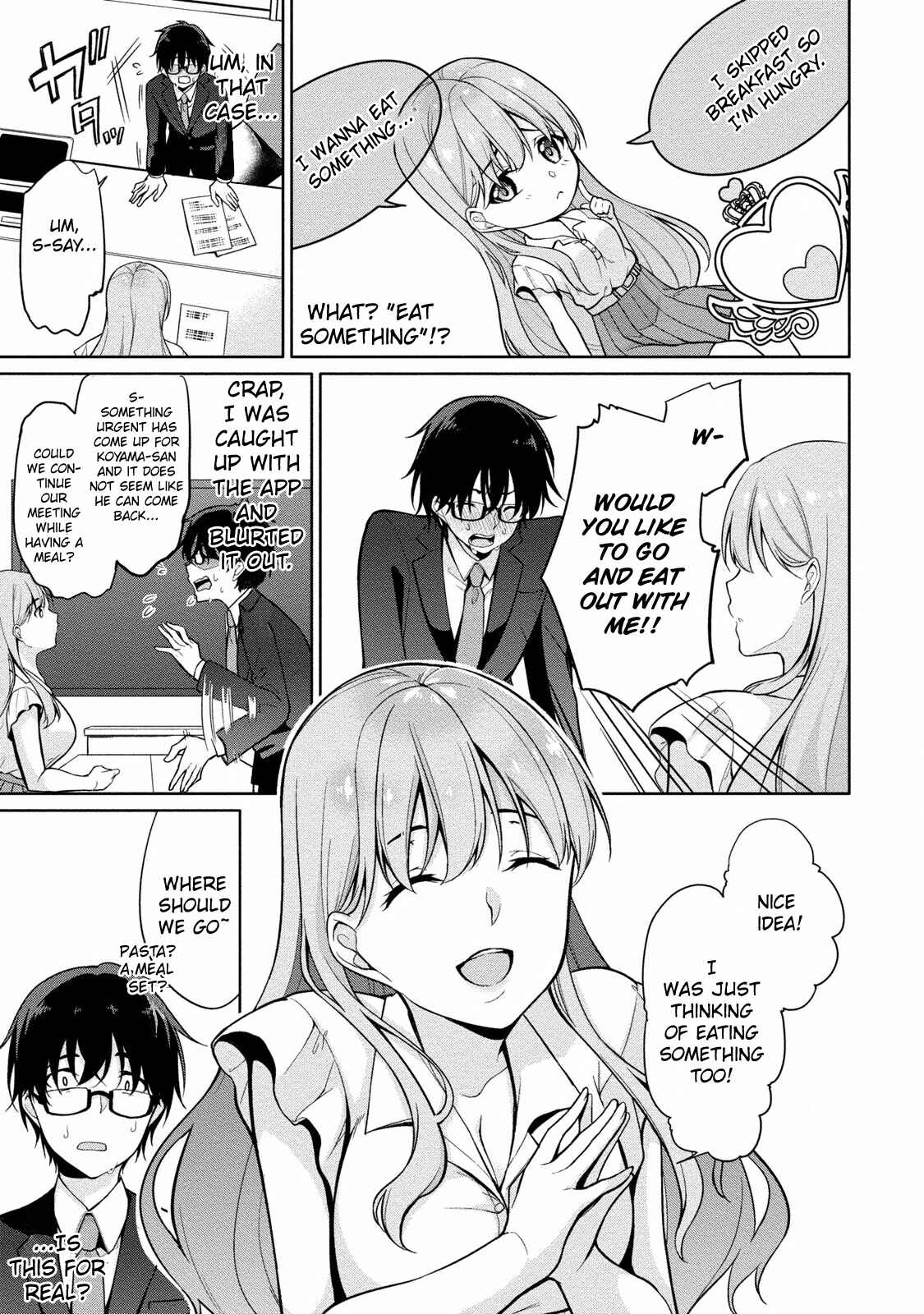 Page 12 Chapter 2 Satou-kun wa Nozoteiru.: Kami-sama App de Onna no Ko no Kokoro o Nozoitara do XX datta